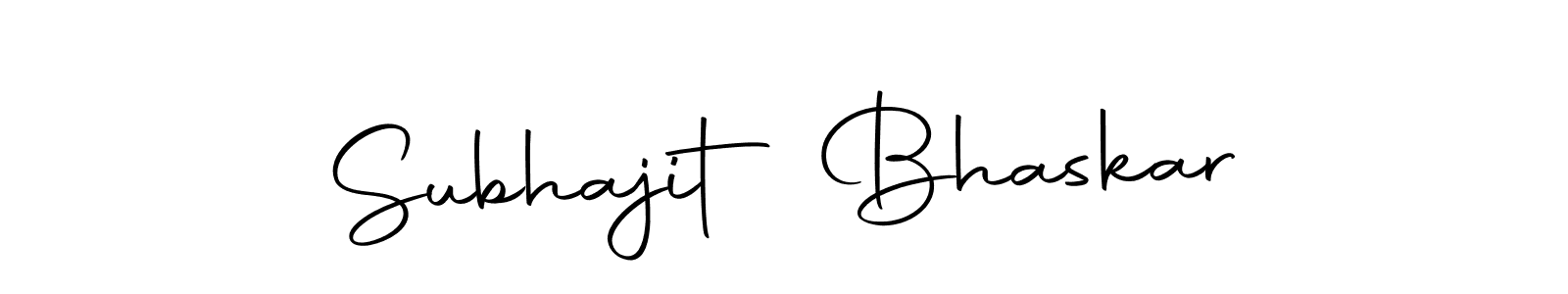 Here are the top 10 professional signature styles for the name Subhajit Bhaskar. These are the best autograph styles you can use for your name. Subhajit Bhaskar signature style 10 images and pictures png