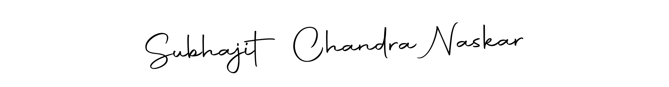 Create a beautiful signature design for name Subhajit Chandra Naskar. With this signature (Autography-DOLnW) fonts, you can make a handwritten signature for free. Subhajit Chandra Naskar signature style 10 images and pictures png