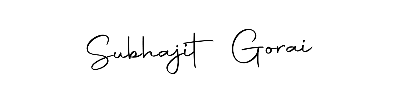 You can use this online signature creator to create a handwritten signature for the name Subhajit Gorai. This is the best online autograph maker. Subhajit Gorai signature style 10 images and pictures png
