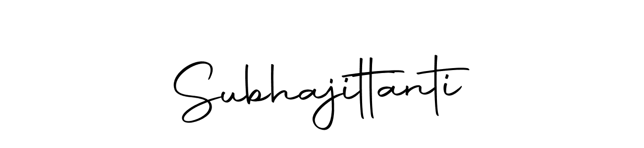 Design your own signature with our free online signature maker. With this signature software, you can create a handwritten (Autography-DOLnW) signature for name Subhajittanti. Subhajittanti signature style 10 images and pictures png