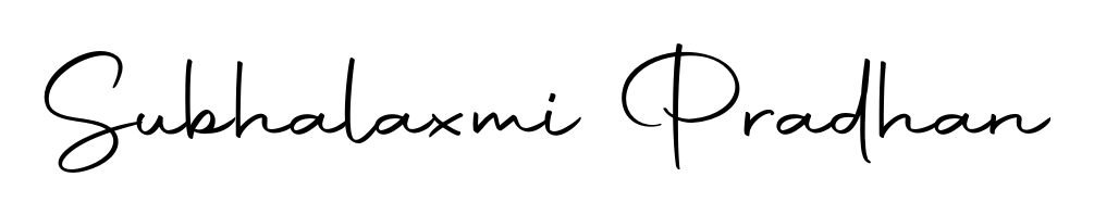 A sleek calligraphic signature for name Subhalaxmi Pradhan utilizing Autography-DOLnW styling. Great for adding personal signatures to photos and art. Subhalaxmi Pradhan signature style 10 images and pictures png