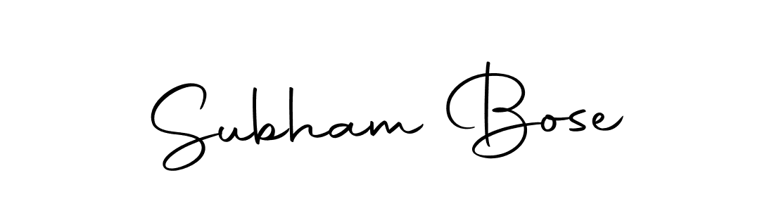 Make a beautiful signature design for name Subham Bose. Use this online signature maker to create a handwritten signature for free. Subham Bose signature style 10 images and pictures png