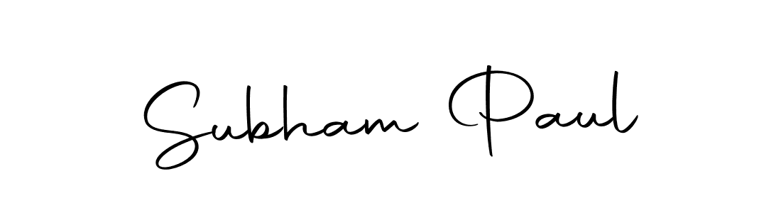 Also we have Subham Paul name is the best signature style. Create professional handwritten signature collection using Autography-DOLnW autograph style. Subham Paul signature style 10 images and pictures png