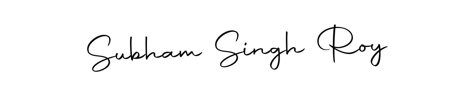 You can use this online signature creator to create a handwritten signature for the name Subham Singh Roy. This is the best online autograph maker. Subham Singh Roy signature style 10 images and pictures png