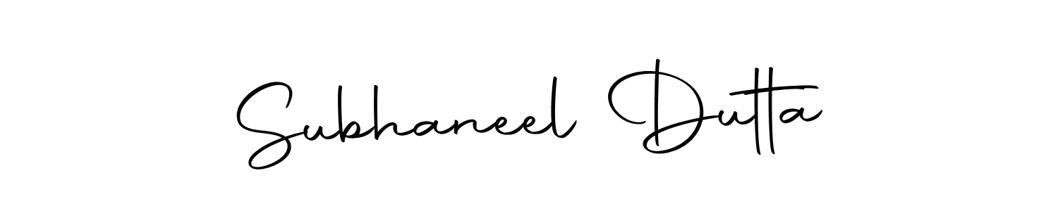 Subhaneel Dutta stylish signature style. Best Handwritten Sign (Autography-DOLnW) for my name. Handwritten Signature Collection Ideas for my name Subhaneel Dutta. Subhaneel Dutta signature style 10 images and pictures png