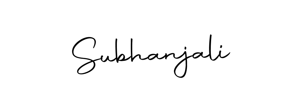 if you are searching for the best signature style for your name Subhanjali. so please give up your signature search. here we have designed multiple signature styles  using Autography-DOLnW. Subhanjali signature style 10 images and pictures png