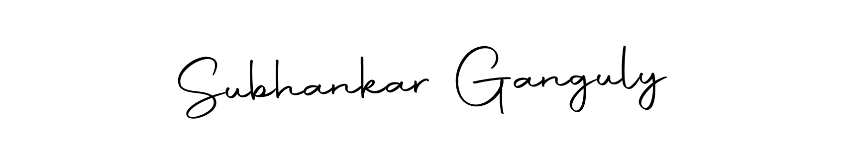 Create a beautiful signature design for name Subhankar Ganguly. With this signature (Autography-DOLnW) fonts, you can make a handwritten signature for free. Subhankar Ganguly signature style 10 images and pictures png