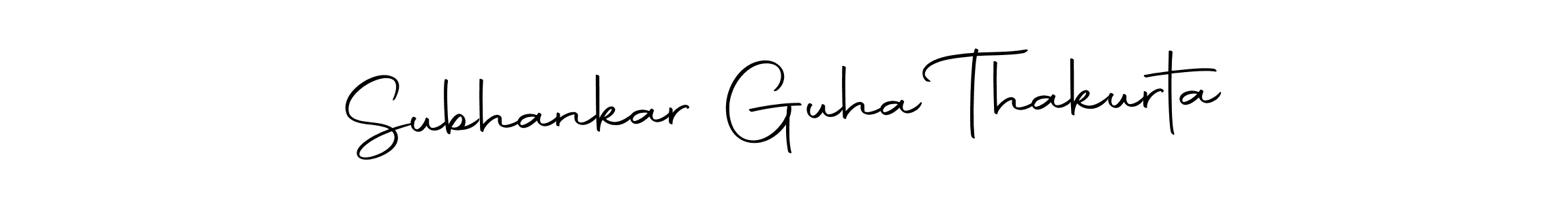 Similarly Autography-DOLnW is the best handwritten signature design. Signature creator online .You can use it as an online autograph creator for name Subhankar Guha Thakurta. Subhankar Guha Thakurta signature style 10 images and pictures png