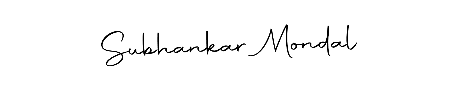 Use a signature maker to create a handwritten signature online. With this signature software, you can design (Autography-DOLnW) your own signature for name Subhankar Mondal. Subhankar Mondal signature style 10 images and pictures png