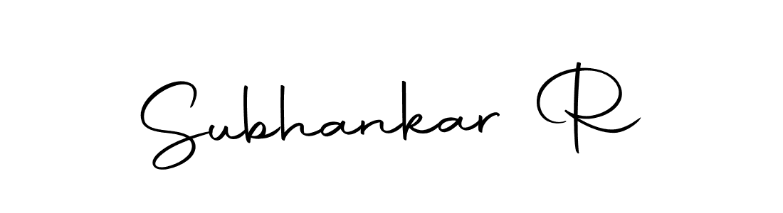 How to make Subhankar R signature? Autography-DOLnW is a professional autograph style. Create handwritten signature for Subhankar R name. Subhankar R signature style 10 images and pictures png