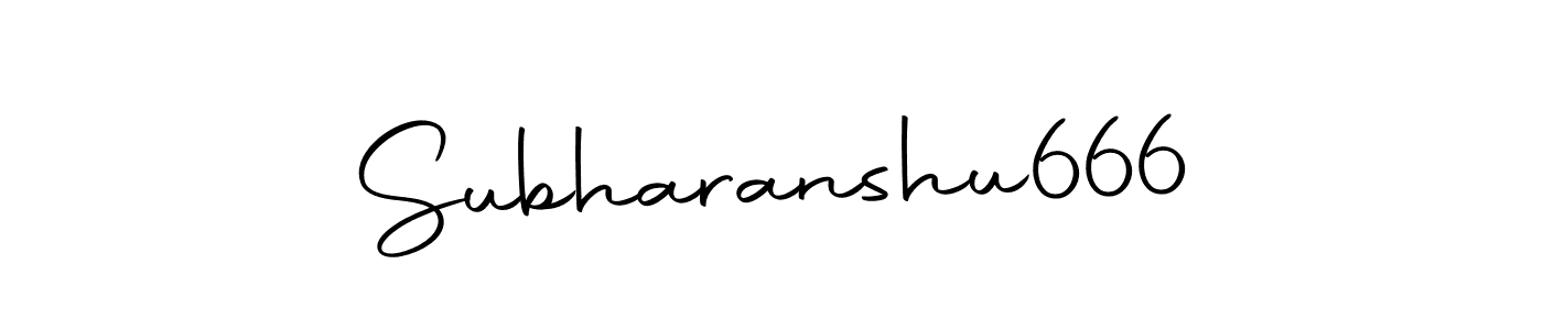 Make a beautiful signature design for name Subharanshu666. With this signature (Autography-DOLnW) style, you can create a handwritten signature for free. Subharanshu666 signature style 10 images and pictures png