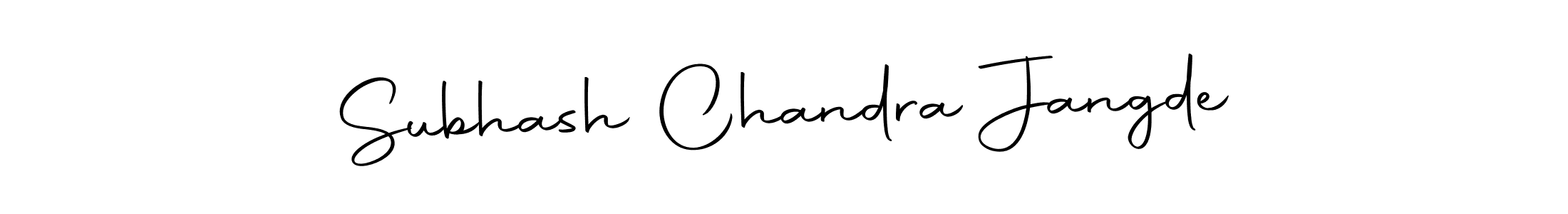 How to make Subhash Chandra Jangde signature? Autography-DOLnW is a professional autograph style. Create handwritten signature for Subhash Chandra Jangde name. Subhash Chandra Jangde signature style 10 images and pictures png