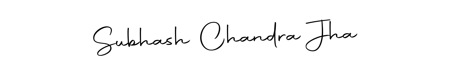 How to make Subhash Chandra Jha name signature. Use Autography-DOLnW style for creating short signs online. This is the latest handwritten sign. Subhash Chandra Jha signature style 10 images and pictures png