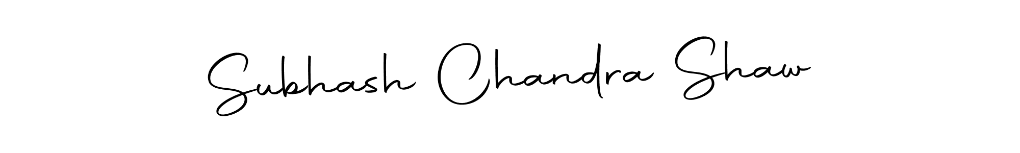 Create a beautiful signature design for name Subhash Chandra Shaw. With this signature (Autography-DOLnW) fonts, you can make a handwritten signature for free. Subhash Chandra Shaw signature style 10 images and pictures png