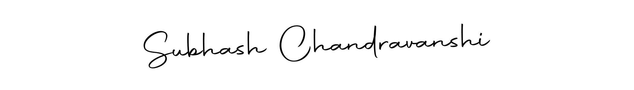 Design your own signature with our free online signature maker. With this signature software, you can create a handwritten (Autography-DOLnW) signature for name Subhash Chandravanshi. Subhash Chandravanshi signature style 10 images and pictures png