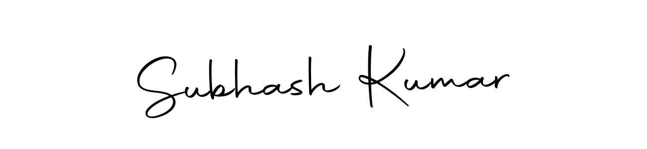 Make a beautiful signature design for name Subhash Kumar. With this signature (Autography-DOLnW) style, you can create a handwritten signature for free. Subhash Kumar signature style 10 images and pictures png