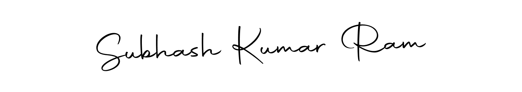 Also we have Subhash Kumar Ram name is the best signature style. Create professional handwritten signature collection using Autography-DOLnW autograph style. Subhash Kumar Ram signature style 10 images and pictures png