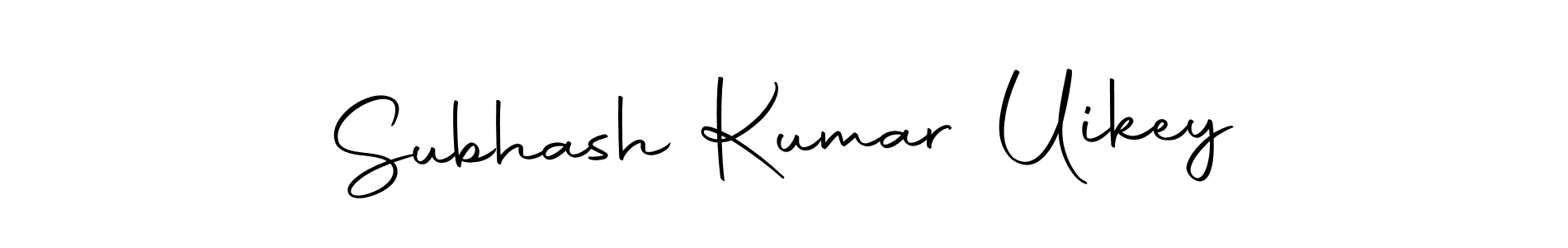 How to make Subhash Kumar Uikey name signature. Use Autography-DOLnW style for creating short signs online. This is the latest handwritten sign. Subhash Kumar Uikey signature style 10 images and pictures png
