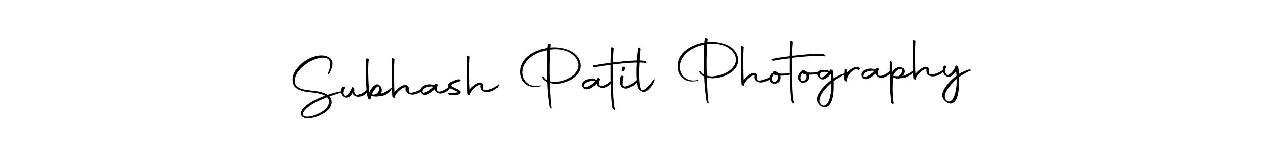 Subhash Patil Photography stylish signature style. Best Handwritten Sign (Autography-DOLnW) for my name. Handwritten Signature Collection Ideas for my name Subhash Patil Photography. Subhash Patil Photography signature style 10 images and pictures png