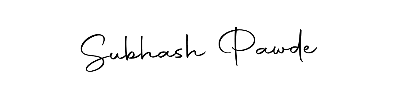 Use a signature maker to create a handwritten signature online. With this signature software, you can design (Autography-DOLnW) your own signature for name Subhash Pawde. Subhash Pawde signature style 10 images and pictures png