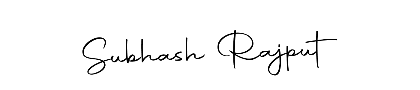 Create a beautiful signature design for name Subhash Rajput. With this signature (Autography-DOLnW) fonts, you can make a handwritten signature for free. Subhash Rajput signature style 10 images and pictures png