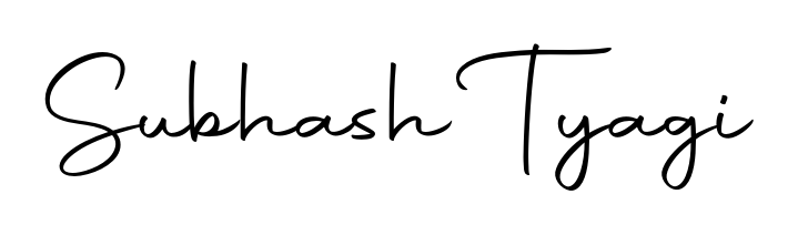 Transform the name Subhash Tyagi into a signature masterpiece using Autography-DOLnW font. Ideal for photographers, artists, and creators looking for watermarks. Subhash Tyagi signature style 10 images and pictures png