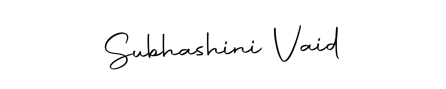 Create a beautiful signature design for name Subhashini Vaid. With this signature (Autography-DOLnW) fonts, you can make a handwritten signature for free. Subhashini Vaid signature style 10 images and pictures png