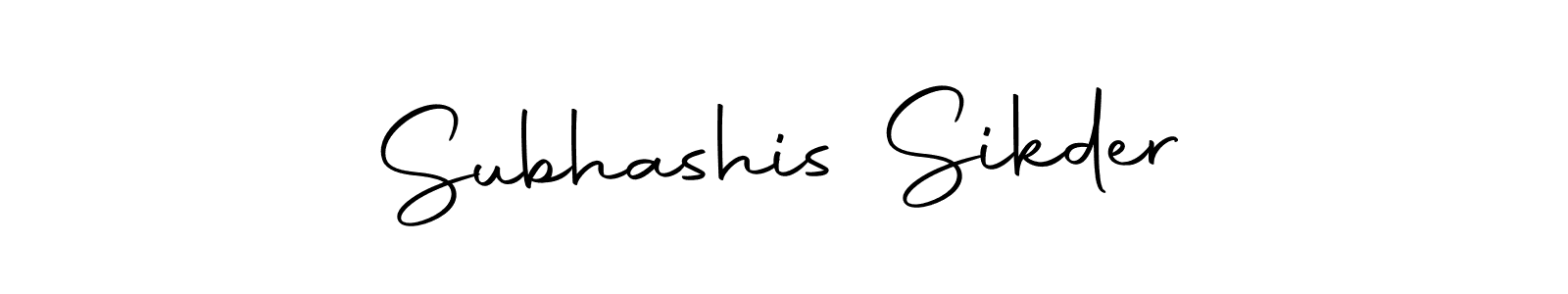 Also we have Subhashis Sikder name is the best signature style. Create professional handwritten signature collection using Autography-DOLnW autograph style. Subhashis Sikder signature style 10 images and pictures png
