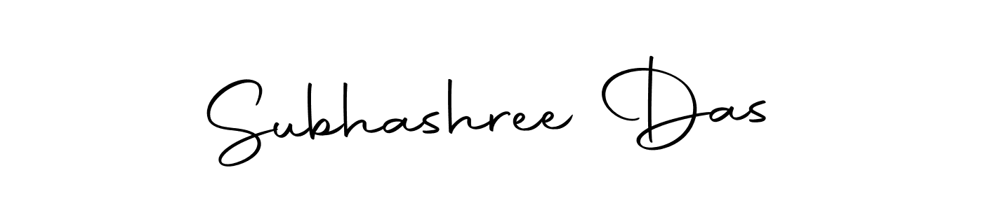 Create a beautiful signature design for name Subhashree Das. With this signature (Autography-DOLnW) fonts, you can make a handwritten signature for free. Subhashree Das signature style 10 images and pictures png