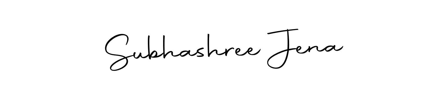 How to make Subhashree Jena signature? Autography-DOLnW is a professional autograph style. Create handwritten signature for Subhashree Jena name. Subhashree Jena signature style 10 images and pictures png