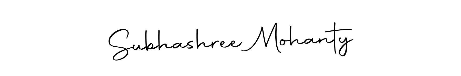 Also we have Subhashree Mohanty name is the best signature style. Create professional handwritten signature collection using Autography-DOLnW autograph style. Subhashree Mohanty signature style 10 images and pictures png