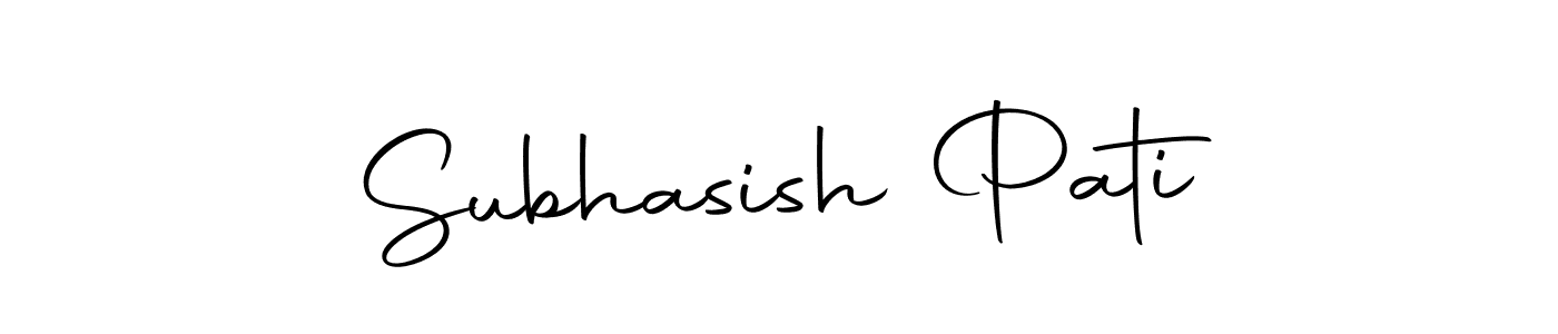 Make a short Subhasish Pati signature style. Manage your documents anywhere anytime using Autography-DOLnW. Create and add eSignatures, submit forms, share and send files easily. Subhasish Pati signature style 10 images and pictures png
