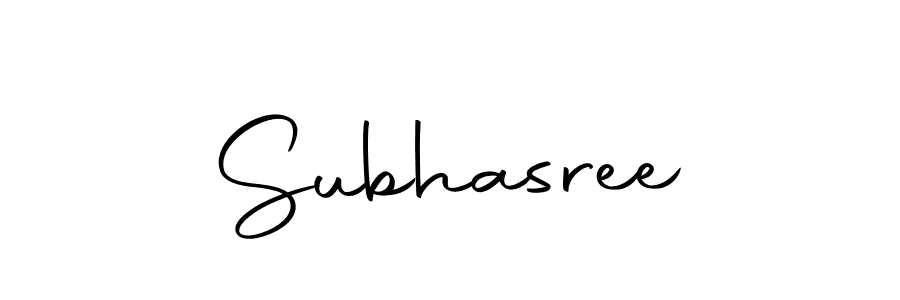 Make a short Subhasree signature style. Manage your documents anywhere anytime using Autography-DOLnW. Create and add eSignatures, submit forms, share and send files easily. Subhasree signature style 10 images and pictures png