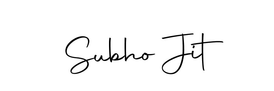 Also we have Subho Jit name is the best signature style. Create professional handwritten signature collection using Autography-DOLnW autograph style. Subho Jit signature style 10 images and pictures png
