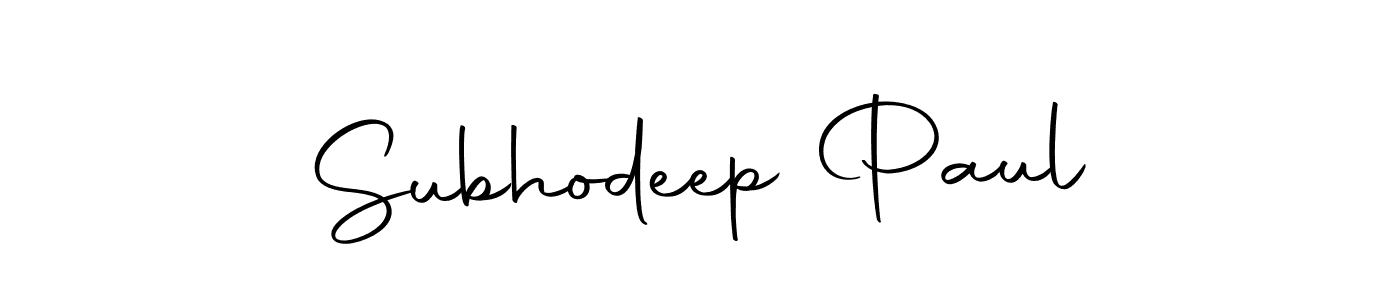 It looks lik you need a new signature style for name Subhodeep Paul. Design unique handwritten (Autography-DOLnW) signature with our free signature maker in just a few clicks. Subhodeep Paul signature style 10 images and pictures png