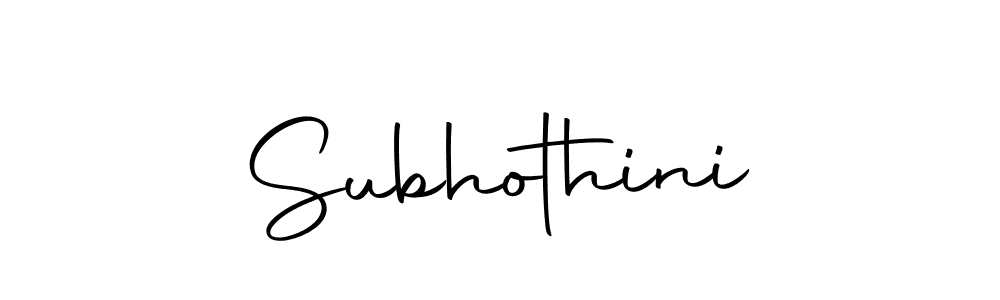 Also we have Subhothini name is the best signature style. Create professional handwritten signature collection using Autography-DOLnW autograph style. Subhothini signature style 10 images and pictures png