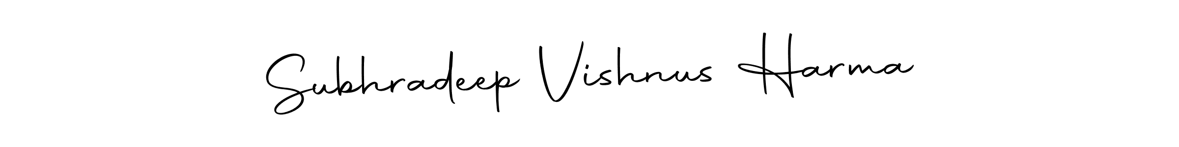 Similarly Autography-DOLnW is the best handwritten signature design. Signature creator online .You can use it as an online autograph creator for name Subhradeep Vishnus Harma. Subhradeep Vishnus Harma signature style 10 images and pictures png