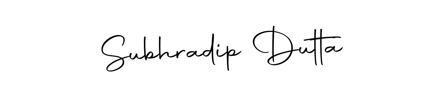 The best way (Autography-DOLnW) to make a short signature is to pick only two or three words in your name. The name Subhradip Dutta include a total of six letters. For converting this name. Subhradip Dutta signature style 10 images and pictures png