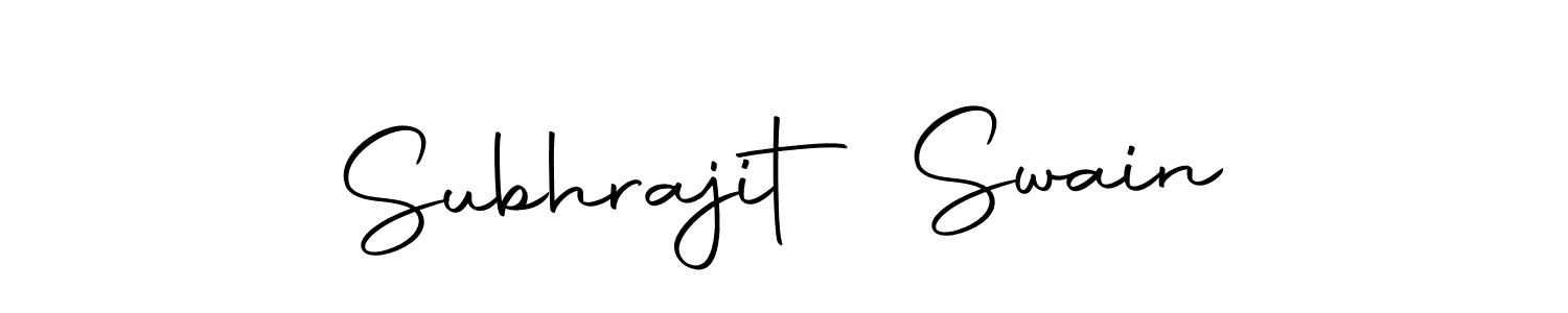 You should practise on your own different ways (Autography-DOLnW) to write your name (Subhrajit Swain) in signature. don't let someone else do it for you. Subhrajit Swain signature style 10 images and pictures png