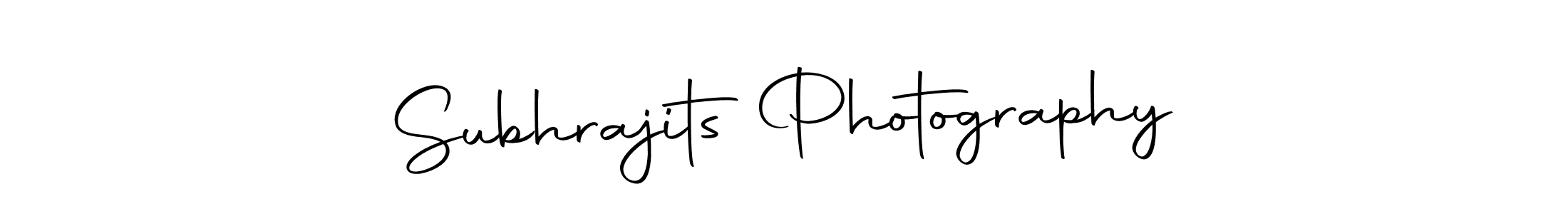 Create a beautiful signature design for name Subhrajits Photography. With this signature (Autography-DOLnW) fonts, you can make a handwritten signature for free. Subhrajits Photography signature style 10 images and pictures png