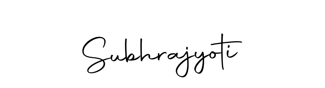 Make a beautiful signature design for name Subhrajyoti. Use this online signature maker to create a handwritten signature for free. Subhrajyoti signature style 10 images and pictures png