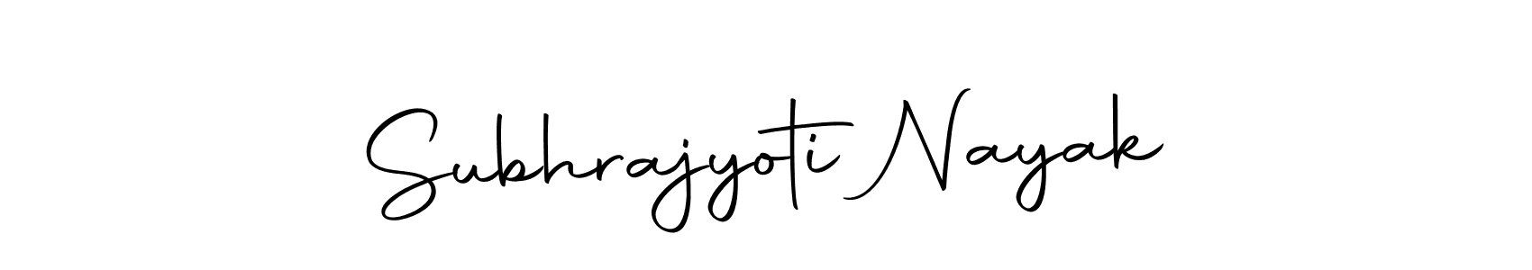 Use a signature maker to create a handwritten signature online. With this signature software, you can design (Autography-DOLnW) your own signature for name Subhrajyoti Nayak. Subhrajyoti Nayak signature style 10 images and pictures png