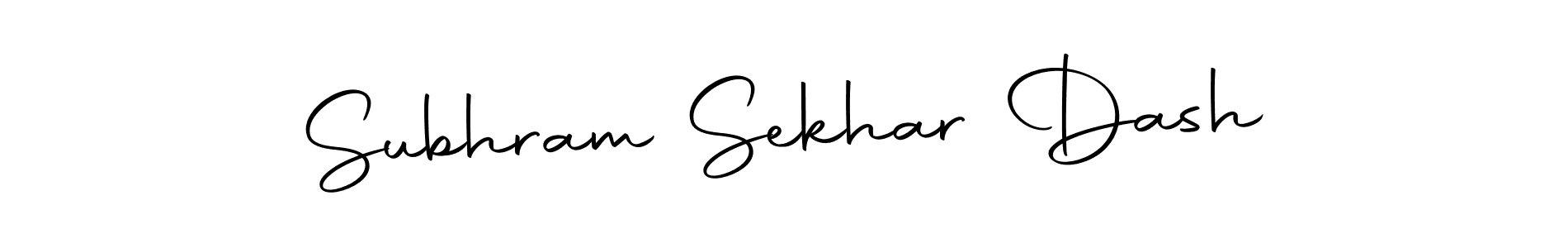 Autography-DOLnW is a professional signature style that is perfect for those who want to add a touch of class to their signature. It is also a great choice for those who want to make their signature more unique. Get Subhram Sekhar Dash name to fancy signature for free. Subhram Sekhar Dash signature style 10 images and pictures png