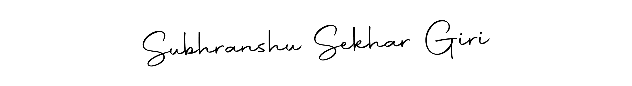 Use a signature maker to create a handwritten signature online. With this signature software, you can design (Autography-DOLnW) your own signature for name Subhranshu Sekhar Giri. Subhranshu Sekhar Giri signature style 10 images and pictures png