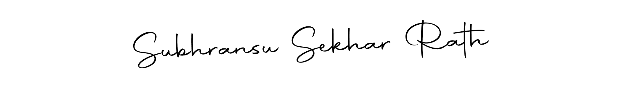 Make a short Subhransu Sekhar Rath signature style. Manage your documents anywhere anytime using Autography-DOLnW. Create and add eSignatures, submit forms, share and send files easily. Subhransu Sekhar Rath signature style 10 images and pictures png