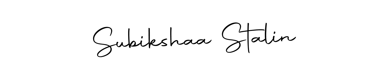 Similarly Autography-DOLnW is the best handwritten signature design. Signature creator online .You can use it as an online autograph creator for name Subikshaa Stalin. Subikshaa Stalin signature style 10 images and pictures png