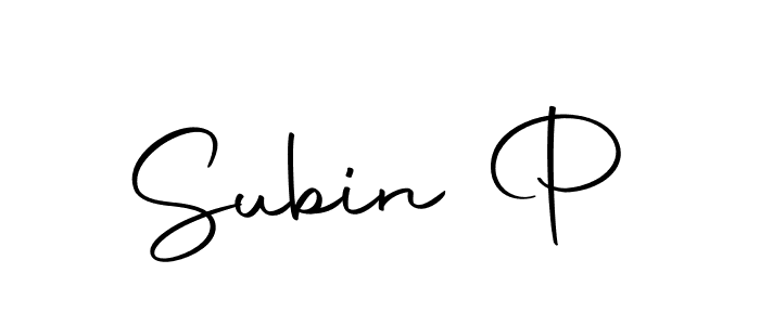 Also we have Subin P name is the best signature style. Create professional handwritten signature collection using Autography-DOLnW autograph style. Subin P signature style 10 images and pictures png
