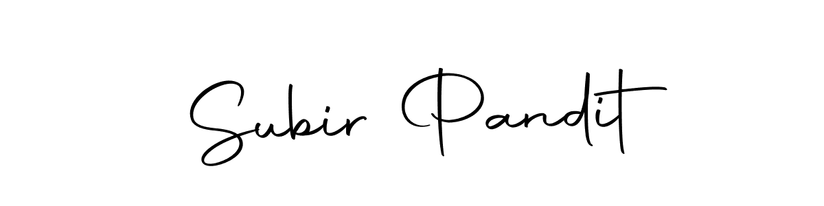 You should practise on your own different ways (Autography-DOLnW) to write your name (Subir Pandit) in signature. don't let someone else do it for you. Subir Pandit signature style 10 images and pictures png