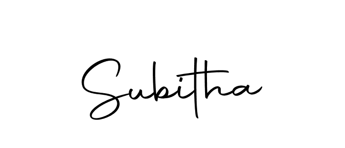 Make a short Subitha signature style. Manage your documents anywhere anytime using Autography-DOLnW. Create and add eSignatures, submit forms, share and send files easily. Subitha signature style 10 images and pictures png