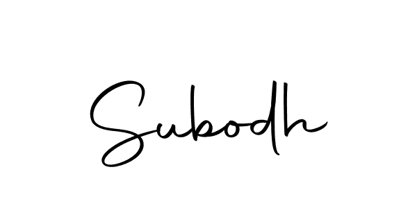 How to make Subodh signature? Autography-DOLnW is a professional autograph style. Create handwritten signature for Subodh name. Subodh signature style 10 images and pictures png